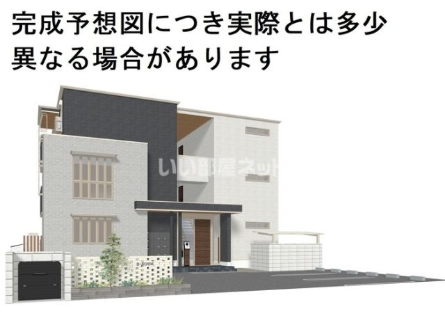 和歌山市杉ノ馬場のアパートの建物外観