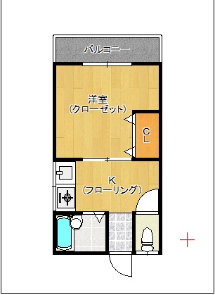 メゾン野の花の間取り