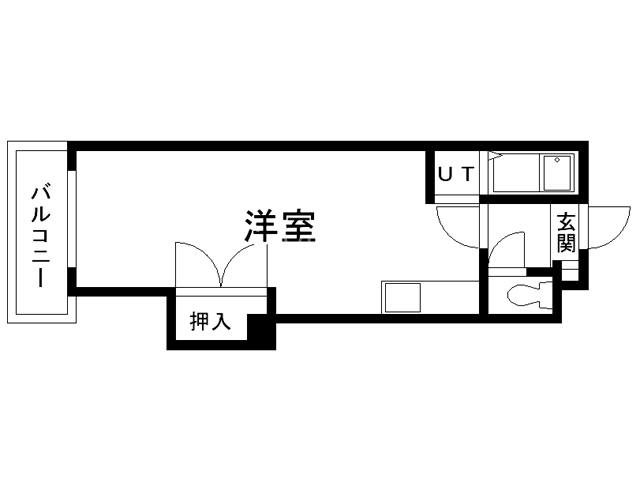 札幌市東区北三十条東のマンションの間取り