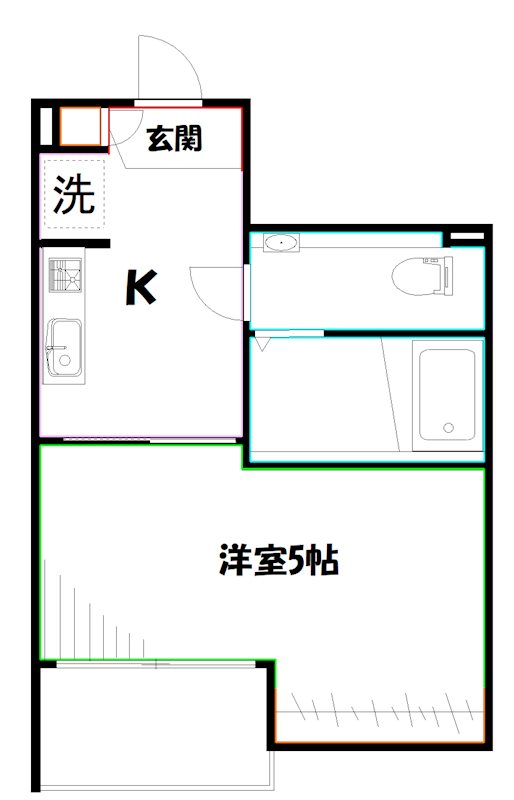 アリエ三鷹の間取り