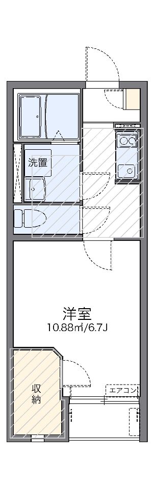 レオネクストクレールIIの間取り