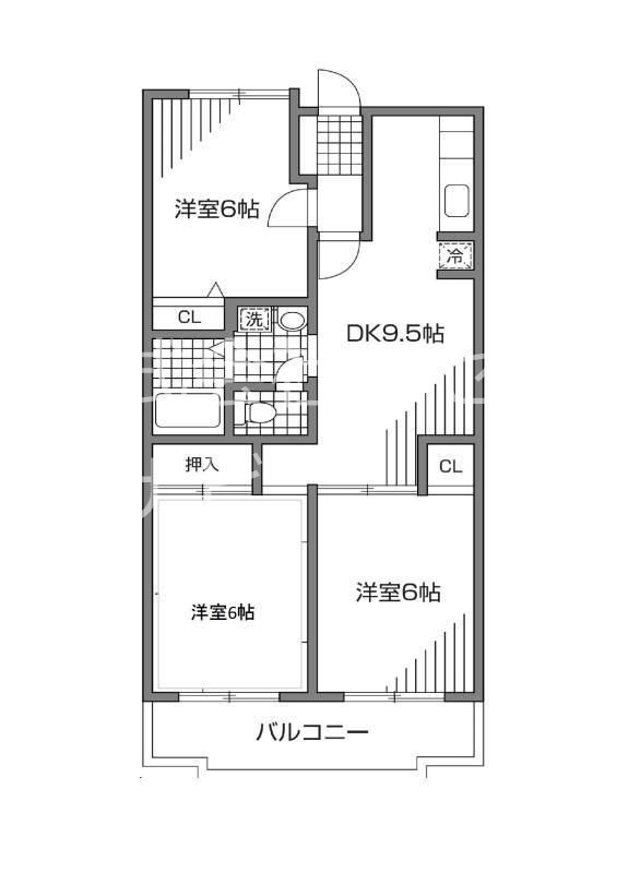 ウィンダム宮前の間取り