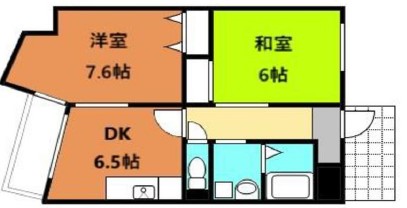 レスポワール北与野の間取り