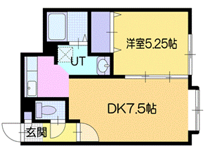 カーズ花園の間取り