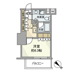 東京都渋谷区本町３（マンション）の賃貸物件の間取り