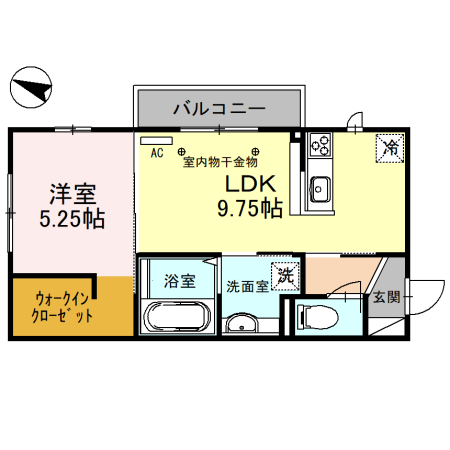 アスティの間取り