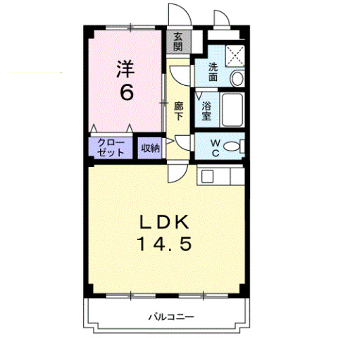 ニューシャトーの間取り