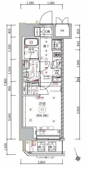 アルテシモピトレの間取り