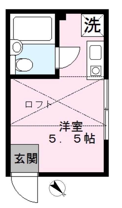 シャトレKAMIYAの間取り