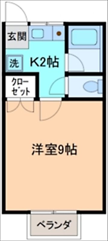 ベルハイム松村IIの間取り