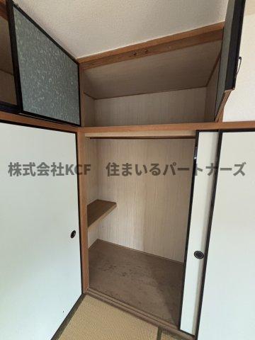 収納　十分な収納スペースがあります