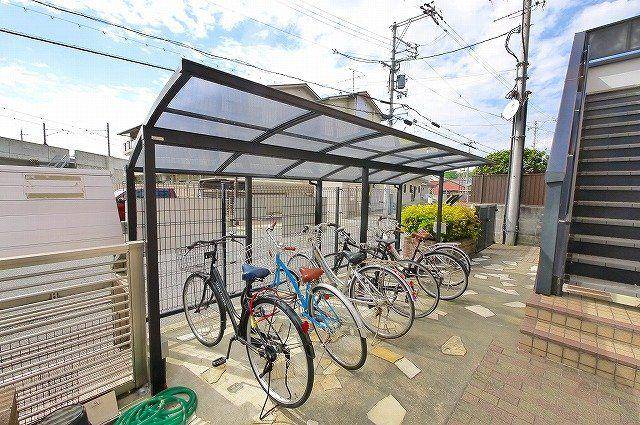 その他共有部分　駐輪スペースはこちら。