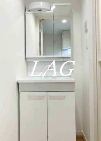 洗面設備　洗面台です。