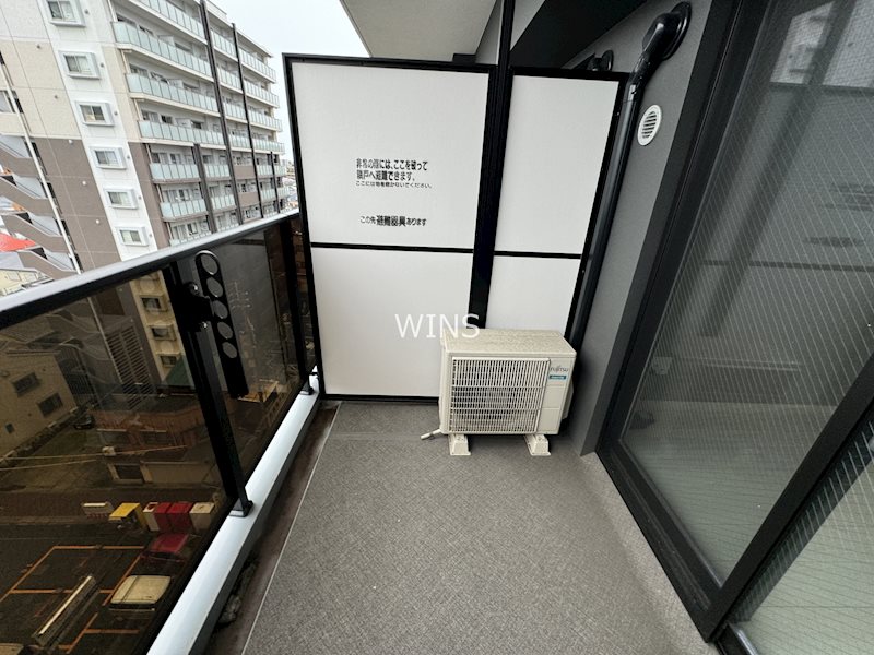 バルコニー　※同タイプの別部屋参考写真です。