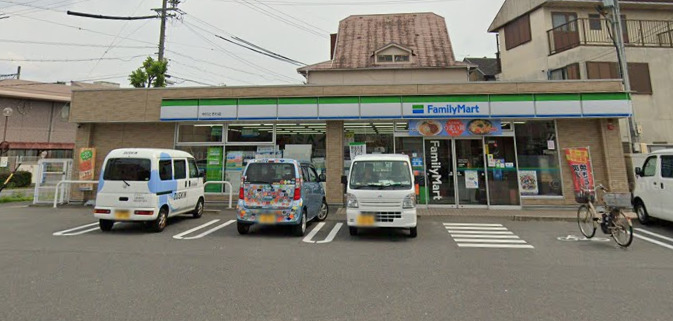 コンビニ　ファミリーマート 中川ときわ店（コンビニ）まで414m