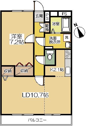 K sCityの間取り写真