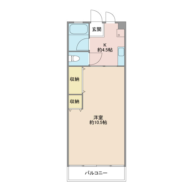 東洋第一ビルの間取り