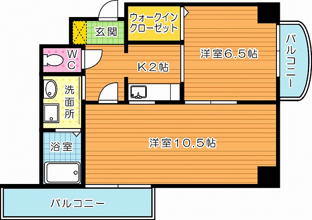 CoCoメゾン（ココメゾン）の間取り