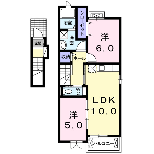 ＨＡＳＡＭ　Ｌｉｅｎの間取り