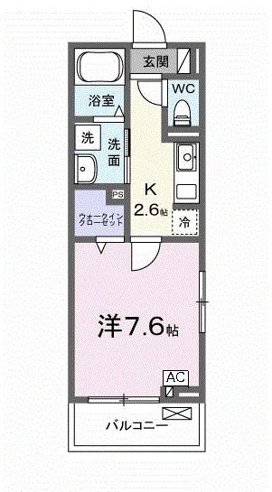 【クラールIIの間取り】