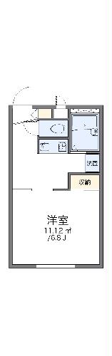 レオパレスＯＨＩIVの間取り