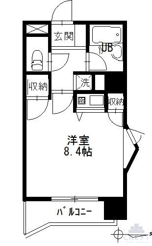 メゾンアルカディア西深津の間取り