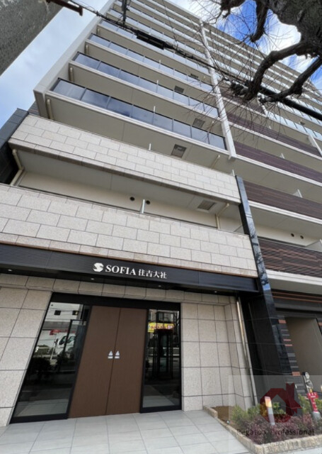 大阪市住之江区安立のマンションの建物外観