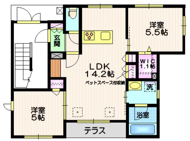 Ｐｏｒｔａ　Ｆｅｌｉｃｅの間取り