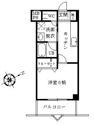 ヴィラ熱海長寿苑の間取り