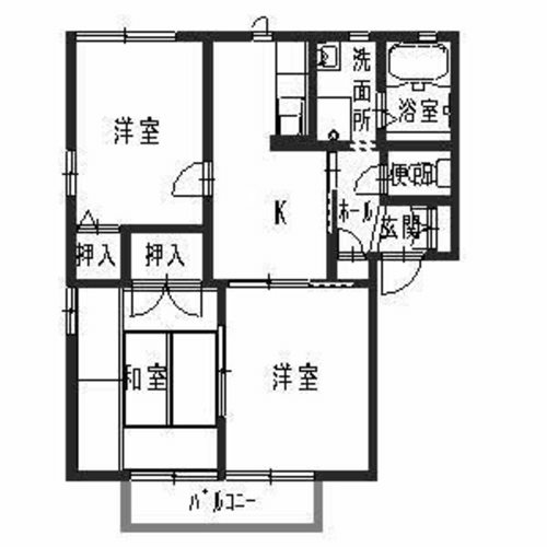 サニーパークハイツの間取り