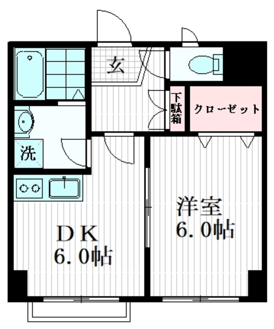 サワーハイムの間取り