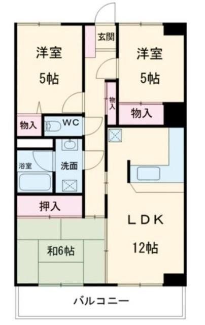 グランドール・ラシンの間取り