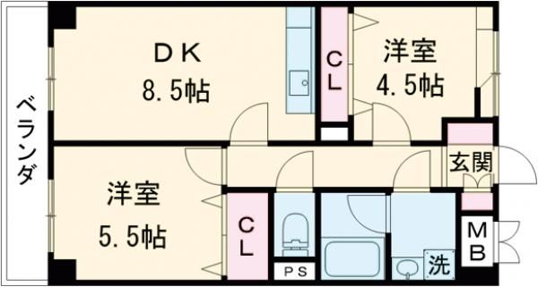 メゾン滝野川の間取り