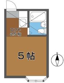 練馬区関町東のアパートの間取り