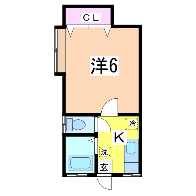 カーサラルゴの間取り