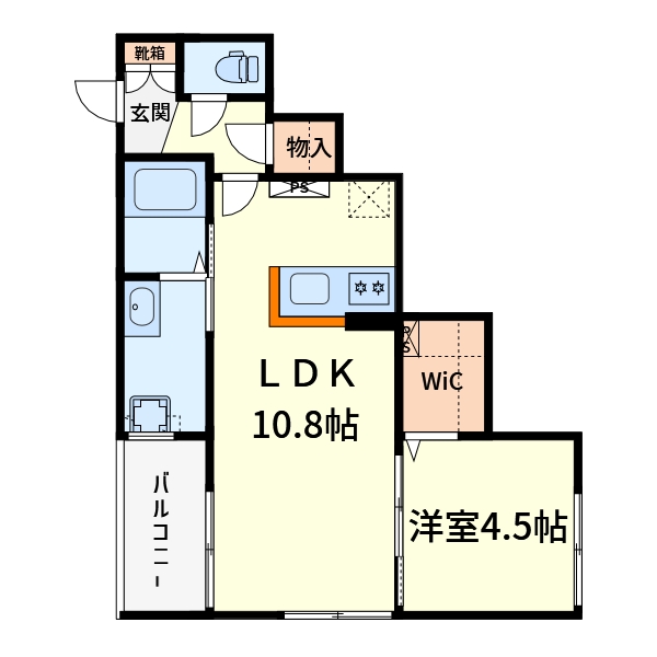 仮）庄2丁目アパートの間取り