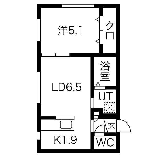 ロワ・コピーヌの間取り