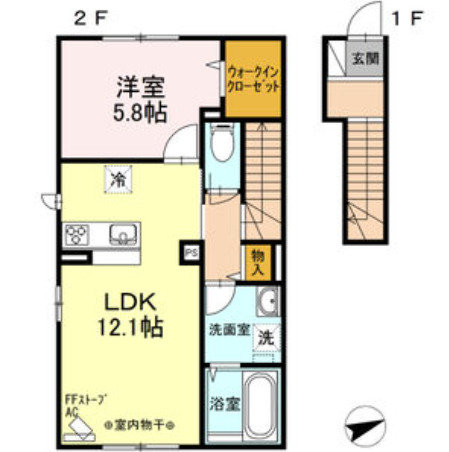 ウィットRSKの間取り