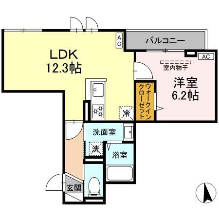 グラナーデ関原の間取り