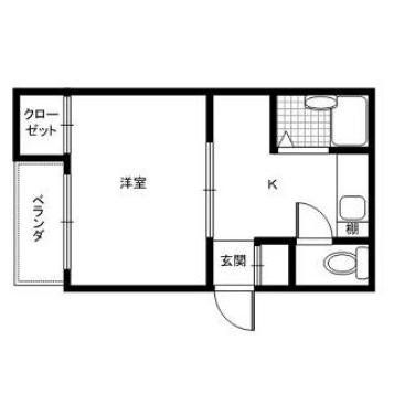 枚方市伊加賀寿町のマンションの間取り