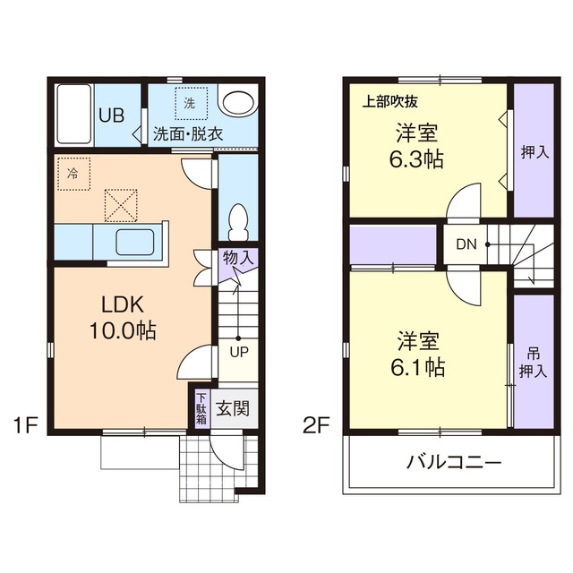 LUMINOSA　Iの間取り