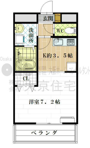 アムール相生の間取り