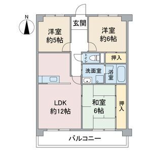 シャンポール葵の間取り