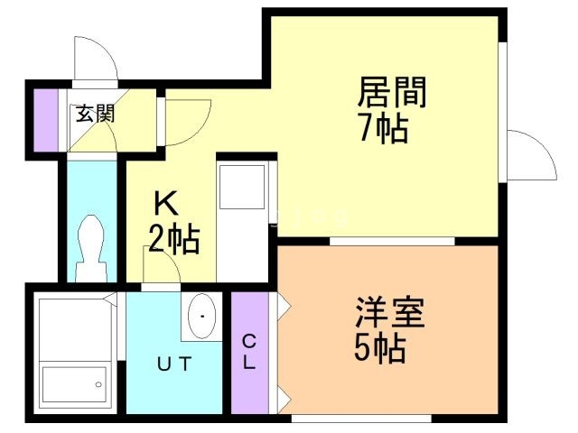 フォレスト平岡IIの間取り