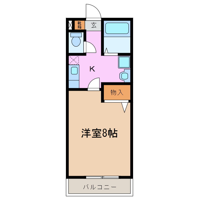 セレニール東山台の間取り