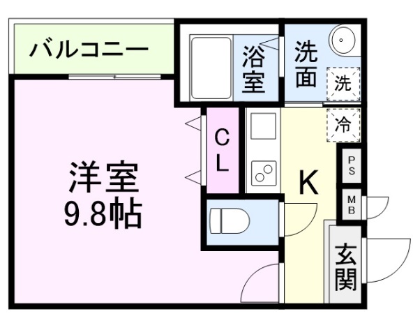 フジパレス河内山本ノースの間取り