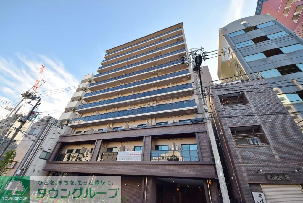 墨田区菊川のマンションの建物外観