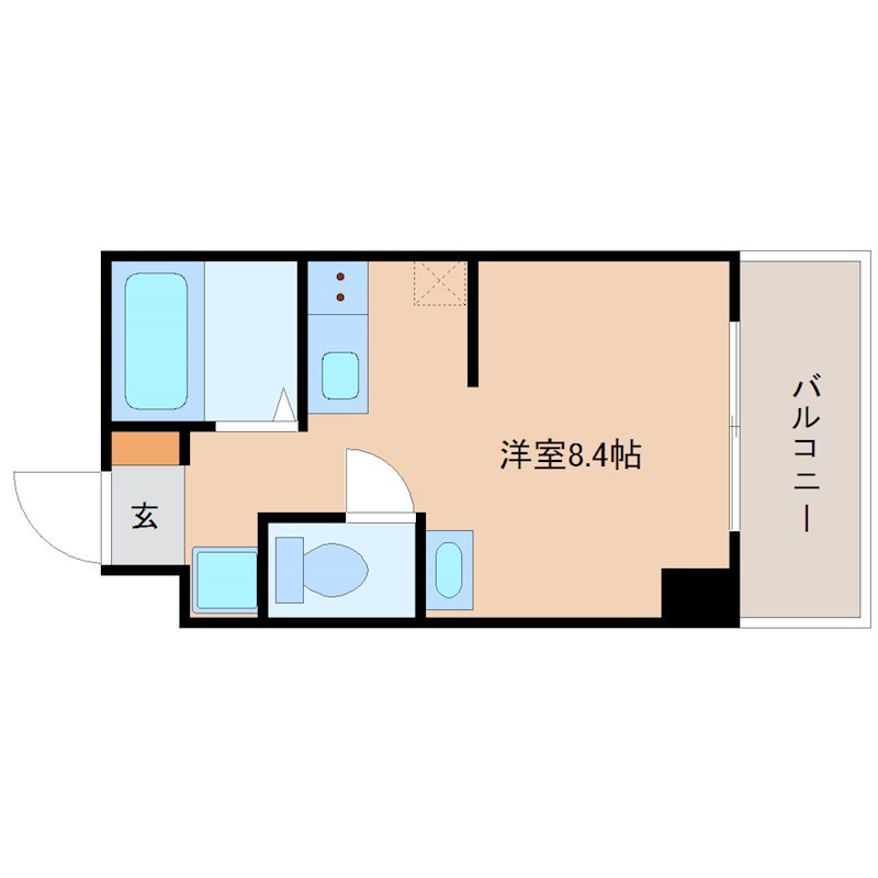 CUBE南塚口2の間取り