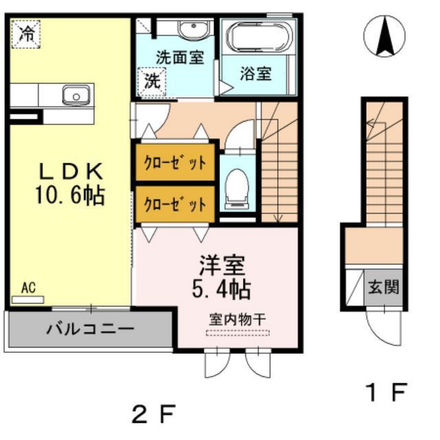 Ｒｉｑｕｅｚａ黒野の間取り