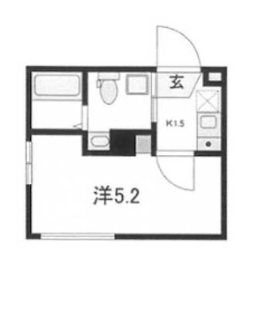 IoTele曙橋の間取り